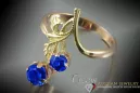 Russisch Sowjetrosa 14 Karat 585 Gold Alexandrit Rubin Smaragd Saphir Zirkon Ring vrc132