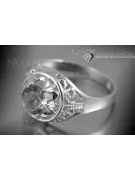 Ruso Soviet rosa 14k 585 oro Alejandrita Rubí Esmeralda Zafiro Zircón anillo vrc133