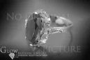 Ruso Soviet rosa 14k 585 oro Alejandrita Rubí Esmeralda Zafiro Zircón anillo vrc134