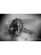 Radziecki 14k 585 złoty Rosyjski pierścionek z różowego złota z Aleksandrytem Rubinem Szafirem Szmaragdem Cyrkonią vrc134