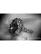 Ruso Soviet rosa 14k 585 oro Alejandrita Rubí Esmeralda Zafiro Zircón anillo vrc134