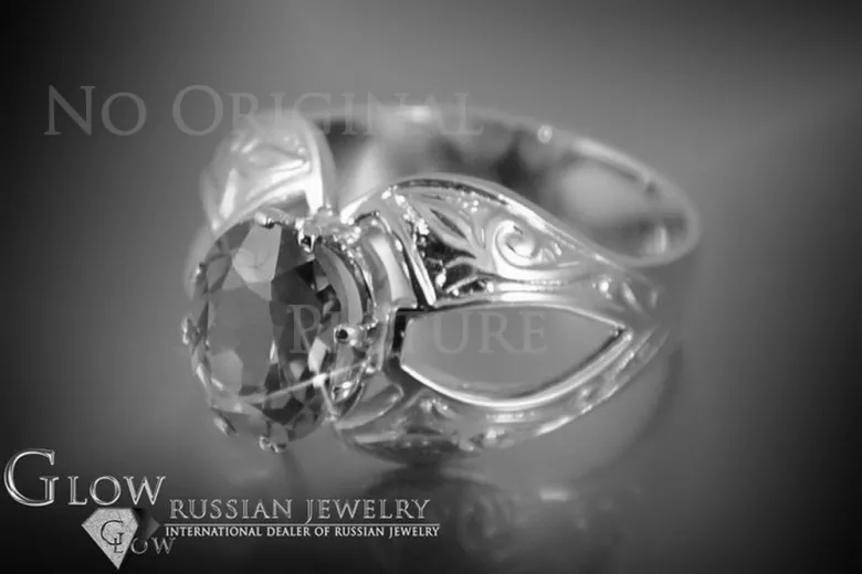 Radziecki 14k 585 złoty Rosyjski pierścionek z różowego złota z Aleksandrytem Rubinem Szafirem Szmaragdem Cyrkonią vrc135