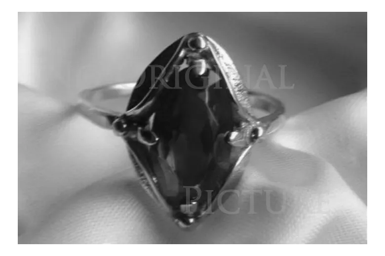 Sovietic rus a crescut 14k 585 aur Alexandrite Ruby Emerald Safir Zircon inel vrc140