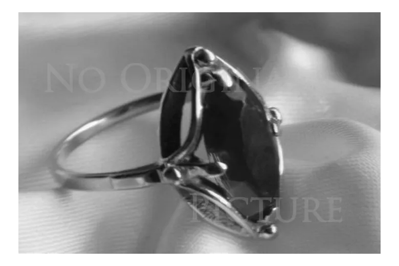 Radziecki 14k 585 złoty Rosyjski pierścionek z różowego złota z Aleksandrytem Rubinem Szafirem Szmaragdem Cyrkonią vrc140