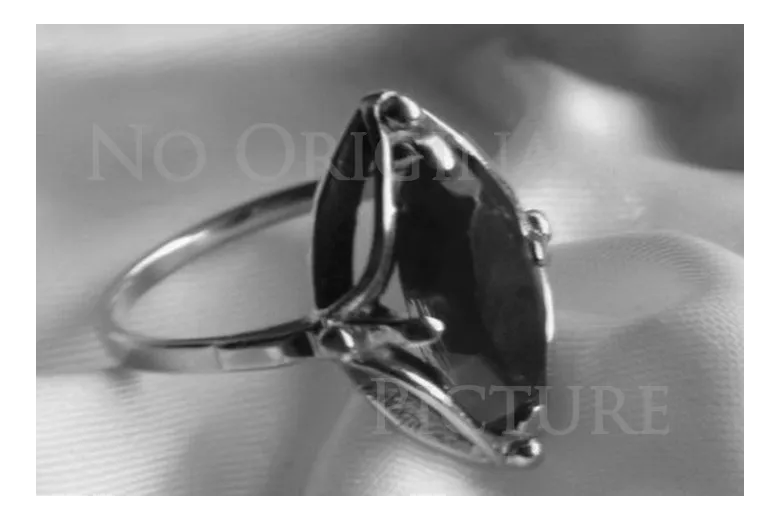 Ruso Soviet rosa 14k 585 oro Alejandrita Rubí Esmeralda Zafiro Zircón anillo vrc140