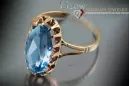 Russisch Sowjetrosa 14 Karat 585 Gold Alexandrit Rubin Smaragd Saphir Zirkon Ring vrc143