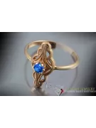 Russian Soviet rose 14k 585 gold Alexandrite Ruby Emerald Sapphire Zircon ring  vrc145