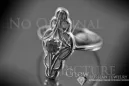 Ruso Soviet rosa 14k 585 oro Alejandrita Rubí Esmeralda Zafiro Zircón anillo vrc145