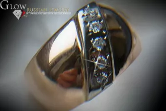 Руски съветски пръстен от розово злато 14K Александрит Рубин Изумруден сапфир Циркон 585 vrc175