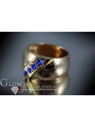 Sovietic rus a crescut 14k 585 aur Alexandrite Ruby Emerald Safir Zircon inel vrc175