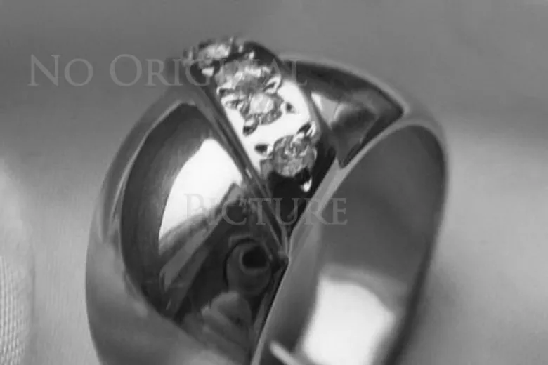 Руска съветска роза 14k 585 злато Александрит Рубин Смарагд Сапфир Циркон пръстен vrc175