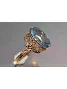 Sovietic rus a crescut 14k 585 aur Alexandrite Ruby Smarald Safir Zircon inel vrc224