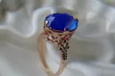 Sovietic rus a crescut 14k 585 aur Alexandrite Ruby Smarald Safir Zircon inel vrc224