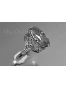 Ruso Soviet rosa 14k 585 oro Alejandrita Rubí Esmeralda Zafiro Zircón anillo vrc224