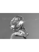 Ruso Soviet rosa 14k 585 oro Alejandrita Rubí Esmeralda Zafiro Zircón anillo vrc224