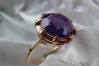 Russian Soviet Rose Gold Ring 14K Alexandrite Ruby Emerald Sapphire Zircon 585 vrc229