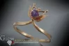Russian Soviet Rose Gold Ring 14K Alexandrite Ruby Emerald Sapphire Zircon 585 vrc237