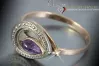 Russian Soviet Rose Gold Ring 14K Alexandrite Ruby Emerald Sapphire Zircon 585 vrc243