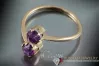 Russian Soviet Rose Gold Ring 14K Alexandrite Ruby Emerald Sapphire Zircon 585 vrc244