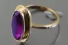 Russian Soviet Rose Gold Ring 14K Alexandrite Ruby Emerald Sapphire Zircon 585 vrc255