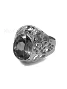 Russisch Sowjetrosa 14 Karat 585 Gold Alexandrit Rubin Smaragd Saphir Zirkon Ring vrc347