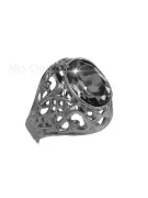Russisch Sowjetrosa 14 Karat 585 Gold Alexandrit Rubin Smaragd Saphir Zirkon Ring vrc347