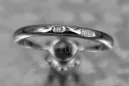 Radziecki 14k 585 złoty Rosyjski pierścionek z różowego złota z Aleksandrytem Rubinem Szafirem Szmaragdem Cyrkonią vrc353