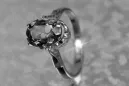 Ruso Soviet rosa 14k 585 oro Alejandrita Rubí Esmeralda Zafiro Zircón anillo vrc354