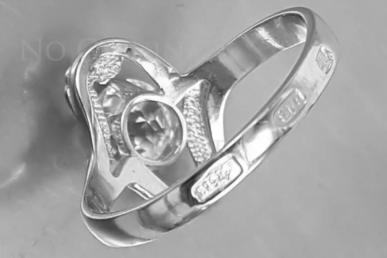 Руска съветска роза 14k 585 злато Александрит Рубин Изумруд Сапфир Циркон пръстен vrc358