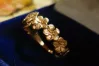 Russian Soviet rose pink 14k 585 gold Vintage ring vrn013