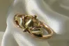 Russian Soviet rose pink 14k 585 gold Vintage ring vrn028
