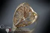 Russian Soviet rose pink 14k 585 gold Vintage ring vrn090