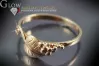 Russian Soviet rose pink 14k 585 gold Vintage ring vrn095