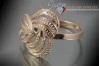 Russian Soviet rose pink 14k 585 gold Vintage ring vrn144