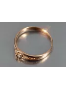 Rusă sovietică a crescut roz 14k 585 aur Vintage inel vrn187
