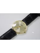 Reloj de oro para hombre Geneve ★ zlotychlopak.pl ★ Pureza de oro 585 333 Precio bajo!