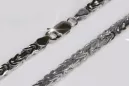 Стерлінгове срібло 925 Візантійський браслет CB014s