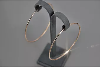 Золоті сережки ★ zlotychlopak.pl ★ Золотий зразок 585 333 Низька ціна!