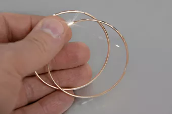 Pendientes de oro zlotychlopak.pl Muestra de ★ oro 585 333 ¡★ Precio bajo!