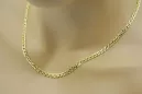 Łańcuszek do bransoletki Bismark z rosyjskiego różowego złota, garibaldiego