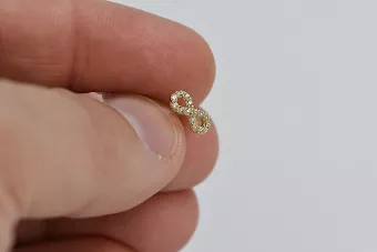 Gold earrings ★ zlotychlopak.pl ★ Gold sample 585 333 Low price!