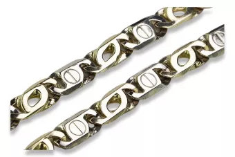 14k 585 Goldkette Tigerauge cc031yw