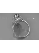 Radziecki 14k 585 złoty Rosyjski pierścionek z różowego złota z Aleksandrytem Rubinem Szafirem Szmaragdem Cyrkonią vrc374