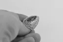 Vintage pierścionek pozłacane sregro 925 z Aleksandrytem Rubinem Szafirem Szmaragdem Cyrkonią vrc090sgp