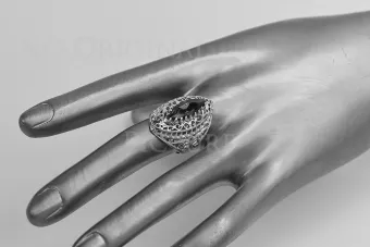 Russe soviétique rose 14k 585 or Alexandrite Rubis Émeraude Saphir Zircon bague vrc090