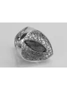 Anillo de zircón esmeraldón esmeralda esmeralda rusa rosa 14k 585 oro alejandrita esmeralda zafiro vrc090