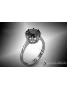 Vintage pierścionek pozłacane sregro 925 z Aleksandrytem Rubinem Szafirem Szmaragdem Cyrkonią vrc157rp