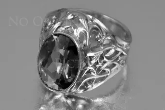 Ruso Soviet rosa 14k 585 oro Alejandrita Rubí Esmeralda Zafiro Zircón anillo vrc347