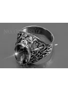 Russisch Sowjetrosa 14 Karat 585 Gold Alexandrit Rubin Smaragd Saphir Zirkon Ring vrc347