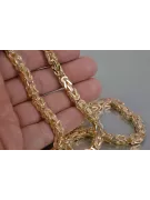 Жълта розово злато верижка ★ russiangold.com ★ злато 585 333 Ниска цена